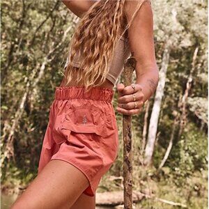 FP Movement by Free People In the Wild Shorts NWT Cayenne Athletic Shorts
